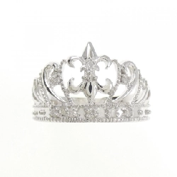 Nhẫn kim cương K14WG Tiara - Hàng hiệu Chính hãng 847083