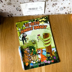 Sách tranh tiếng anh TC Gets Jungle Smart, Used, Picture Book For Kids