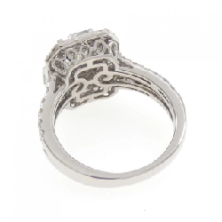 Nhẫn kim cương K18WG 1.40CT 668272