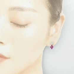 K14WG Bông tai Ruby - Hàng hiệu Chính hãng 870271