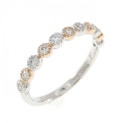 Nhẫn kim cương PT900/K18PG 0.14CT