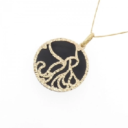 K18YG/K18WG Dây chuyền Onyx - Hàng hiệu Chính hãng 859612