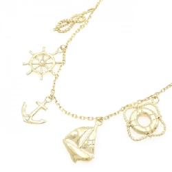 K18YG Dây chuyền kim cương - Hàng hiệu Authentic 864171