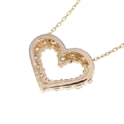 K18PG Dây chuyền hình trái tim kim cương 0.30CT - Hàng hiệu Authentic 861765