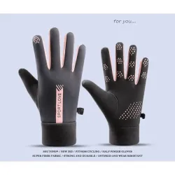 Găng tay chống nước, cảm ứng điện thoại, lót lông 763059