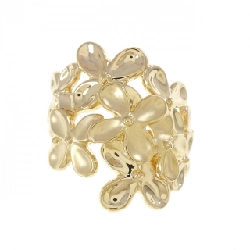 Nhẫn hoa K18YG - Hàng hiệu Authentic 848810