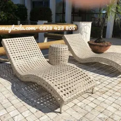 Ghế hồ bơi tắm nắng mây nhựa 723112