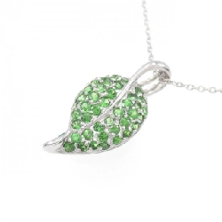 K18WG Lá Ngọc Lục Bảo Xanh 0.57CT - Hàng hiệu Chính hãng 863372