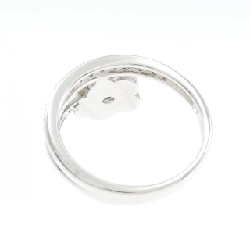 Nhẫn hoa ngọc trai mẹ K18WG - Hàng hiệu Authentic 853181