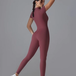 Đồ thể thao cao cấp co giãn & thoáng khí tập Yoga, Zumba, Gym (Size M) - Màu đỏ 334178