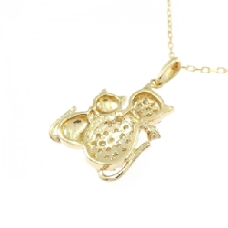 K18YG Dây chuyền kim cương mèo 0.18CT - Hàng hiệu Chính hãng 856107