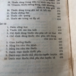 HƯỚNG DẪN SỬ DỤNG THUỐC TRONG VÀ NGOÀI NƯỚC - 494 trang, nxb: 1992 315161