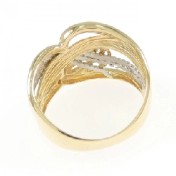 Nhẫn kim cương K18YG/PT900 668839