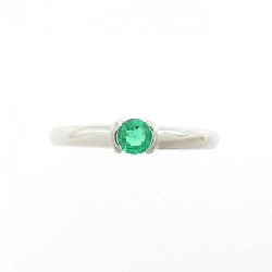 Nhẫn Emerald PT900 0.14CT - Hàng hiệu Chính hãng 848175