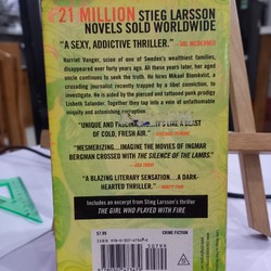 The Girl with the Dragon Tattoo by Stieg Larsson - sách ngoại văn đã qua sử dụng 72548