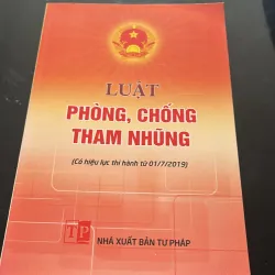Luật Phòng chống tham nhũng 2018