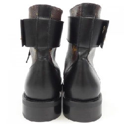 Giày bốt LOUIS VUITTON Patent Monogram Canvas Wonderland Line - Hàng hiệu Authentic 827387