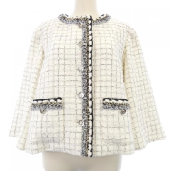 Jacket không cổ CHANEL LOOK4 P79364V71556 25S - Hàng hiệu Chính hãng