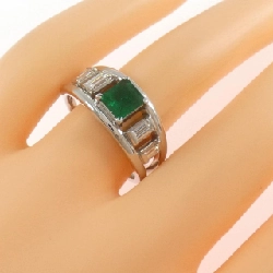 Nhẫn Emerald PT900 0.77CT - Hàng hiệu Authentic 848130