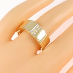 Nhẫn kim cương K18YG 0.10CT - Hàng hiệu Chính hãng 846003