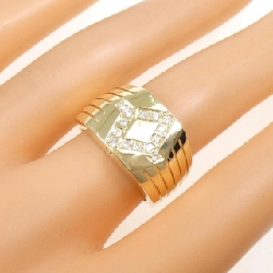 Nhẫn kim cương K18YG 0.16CT - Hàng hiệu Authentic 851523