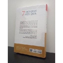 7 Thói Quen Hiệu Quả (The 7 Habits Of Highly Effective People) (Tái Bản) Stephen R. Covey New 100% ASB0302 65781