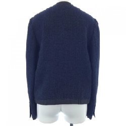 【Mã giảm giá】【Vintage】Áo khoác không cổ CHANEL 637856