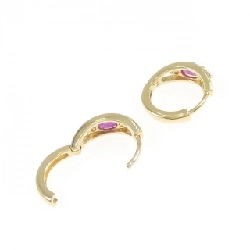 K18YG Bông tai Ruby - Hàng hiệu Chính hãng 869751