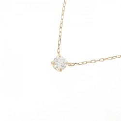 K18YG Dây chuyền kim cương 0.315CT H SI2 3EXT - Hàng hiệu Chính hãng 875456