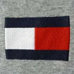 Áo sweater Tommy Hilfiger thêu chữ & logo màu xám 719765