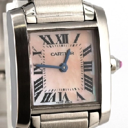Cartier Tank Française SM W51028Q3 SS Quartz - Hàng hiệu Chính hãng 876087