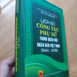 Lịch sử công tác phụ nữ trong quân đội nhân dân Việt Nam (sách mới)