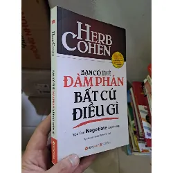 Bạn có thể đàm phán bất cứ điều gì mới 90% 2016 HCM2308 KỸ NĂNG Blogmeo21025