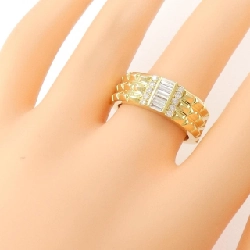 【Sản phẩm mới】Nhẫn kim cương K18YG 0.45CT 667966