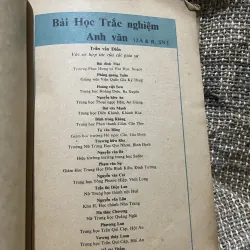 Trắc nghiệm Anh văn 12 A&B, sách tiếng anh trước 75 1010004