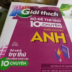 Giải thích bộ đề thi chuyên anh 