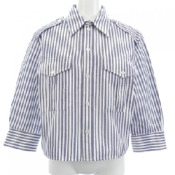 Áo sơ mi CELINE CROPPED REPORTER 2C859556T thời kỳ Edie - Hàng hiệu Authentic