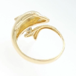 Nhẫn Tanzanite K18YG hình cá heo 669036