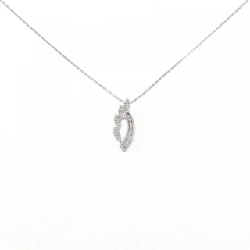 Dây chuyền kim cương K18WG 0.13CT - Hàng hiệu Chính hãng