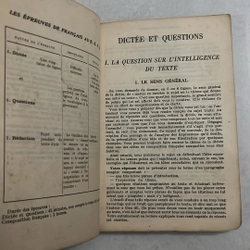 L’épreuve de Francais 503679