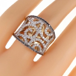 Nhẫn kim cương K18PG/K18WG 1.10CT 672794