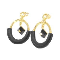 Khuyên tai Hermès Loop Medor 500105FC 624005