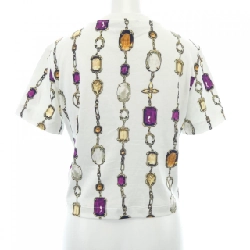 Áo thun in hình dây chuyền LOUIS VUITTON FTTS48XBK - Hàng hiệu Chính hãng 633451