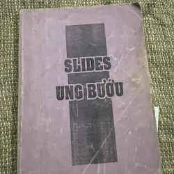 SLIDE UNG BƯỚU - khổ lớn- sách có ghi chú của chủ cũ 
