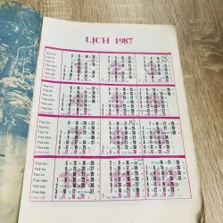 LỊCH VĂN HÓA TỔNG HỢP (ALMANACH) 1987 – 1990 970550