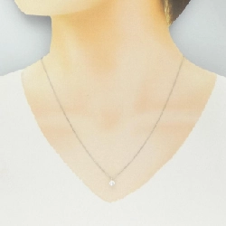 Dây chuyền kim cương Solitaire PT900/PT850 0.324CT - Hàng hiệu Chính hãng 857441