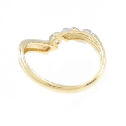 Nhẫn kim cương K18YG/PT 0.13CT - Hàng hiệu Authentic 859933