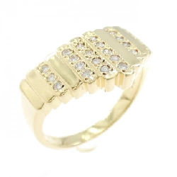 Nhẫn kim cương K18YG 0.15CT - Hàng hiệu Chính hãng