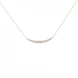 Dây chuyền kim cương K18YG 0.50CT - Hàng hiệu Chính hãng