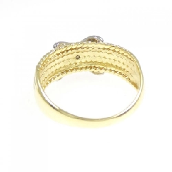 Nhẫn kim cương K18YG/PT900 0.05CT - Hàng hiệu Authentic 853769